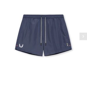 0676. Vintage 5'' Training Short - Navy